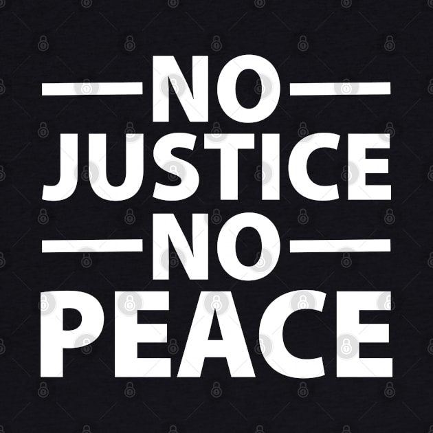 No Justice No Peace - No Racism by FerMinem